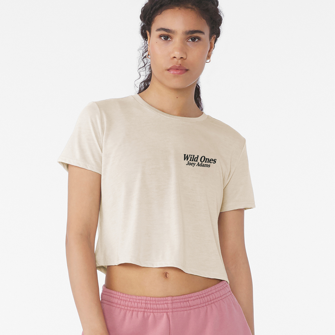“Wild Ones” Bella Canvas Crop Tee